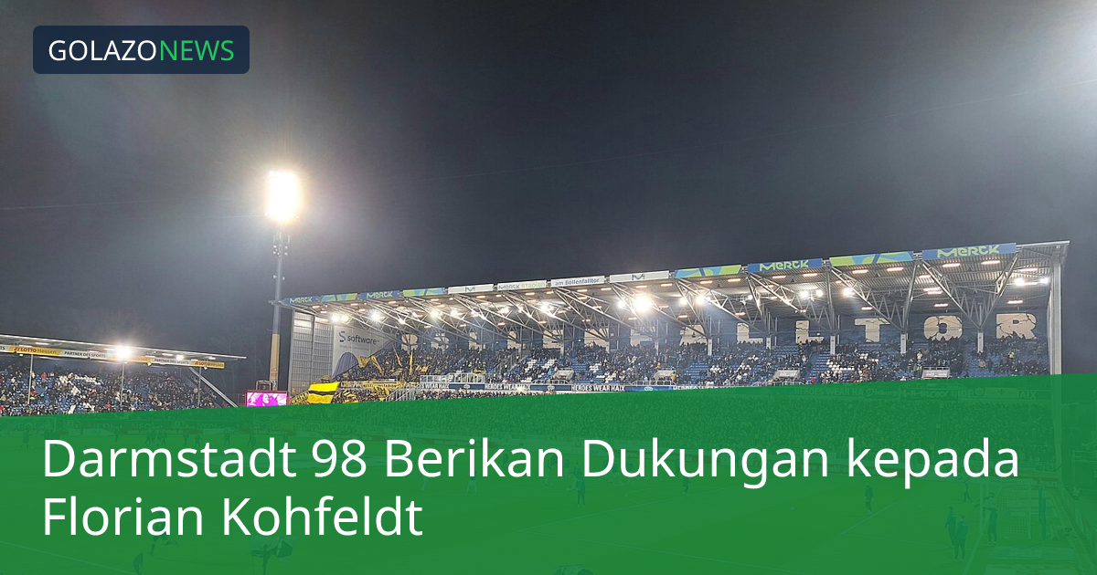Darmstadt 98 Berikan Dukungan kepada Florian Kohfeldt
