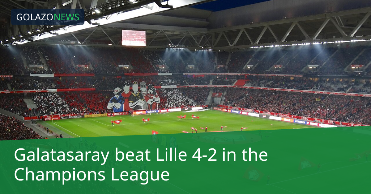 Galatasaray ชนะ Lille 4-2 ในChampions League