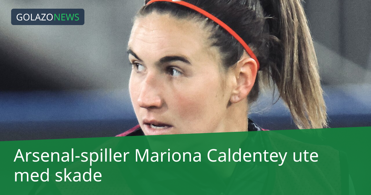 Arsenal-spiller Mariona Caldentey ute med skade