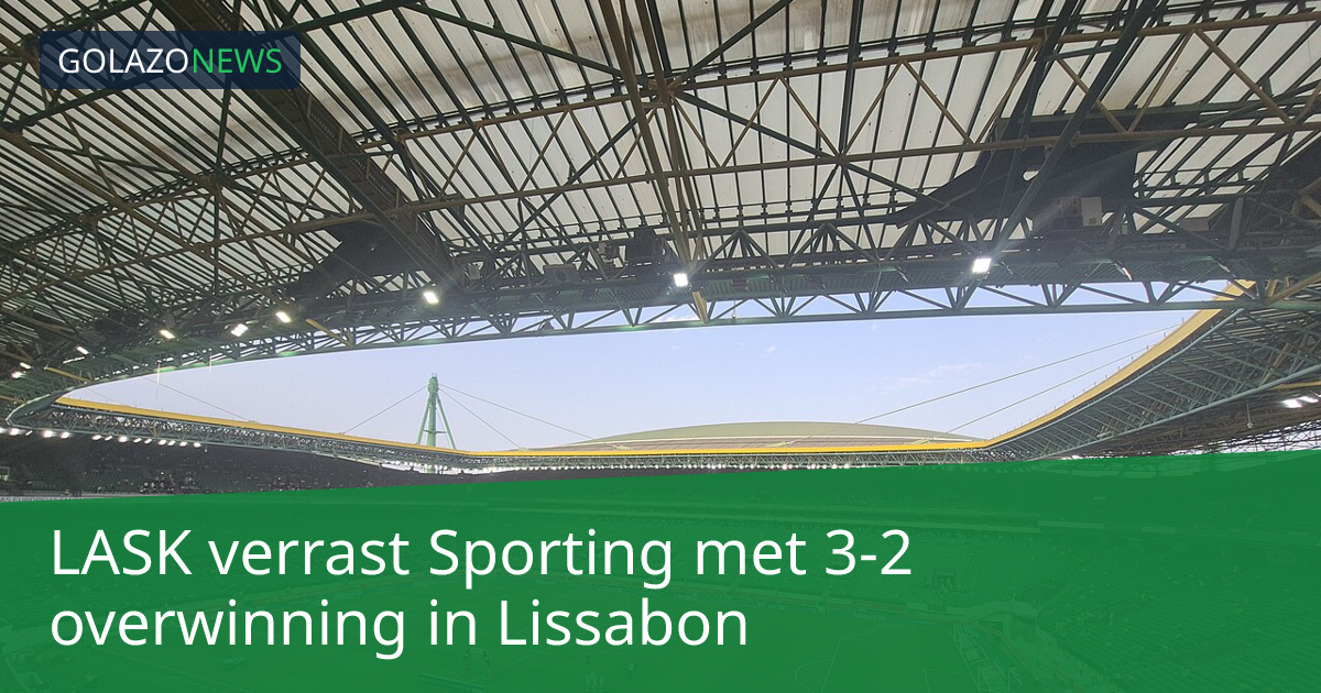 LASK verrast Sporting met 3-2 overwinning in Lissabon