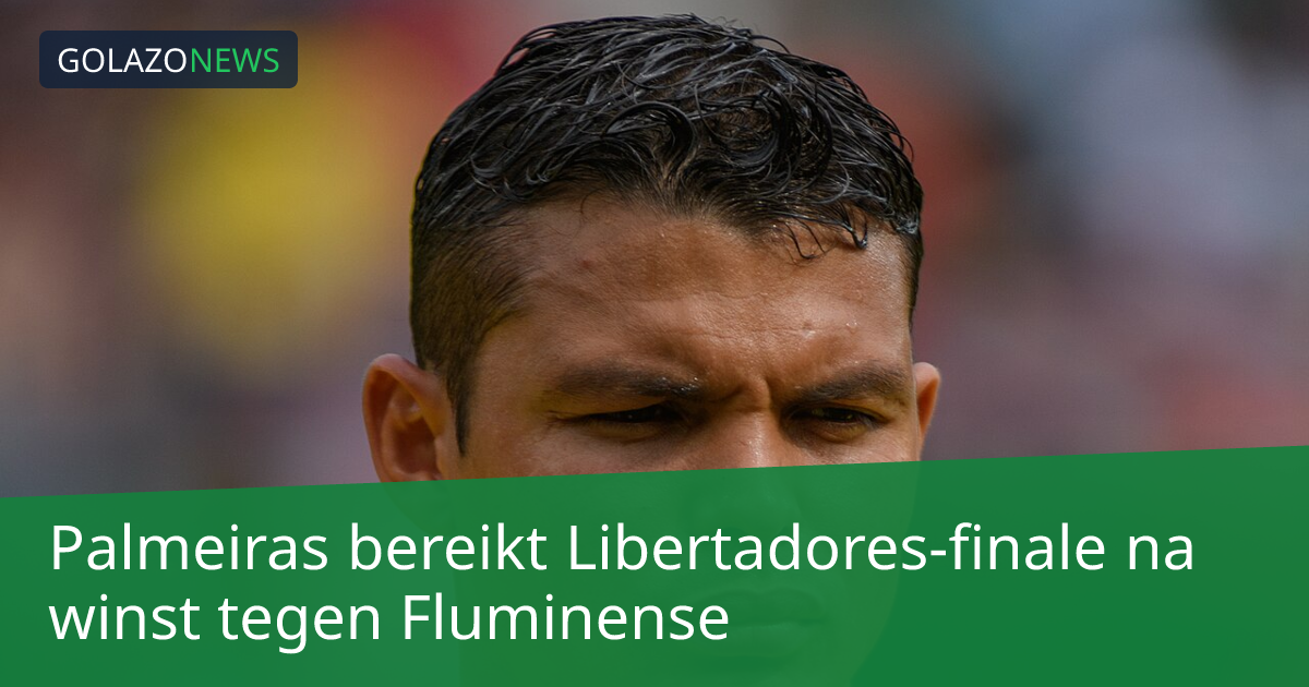 Palmeiras bereikt Libertadores-finale na winst tegen Fluminense