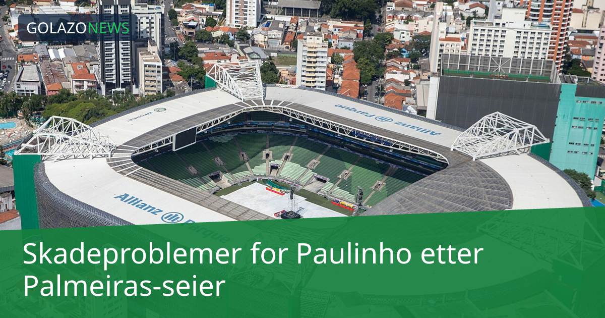 Skadeproblemer for Paulinho etter Palmeiras-seier