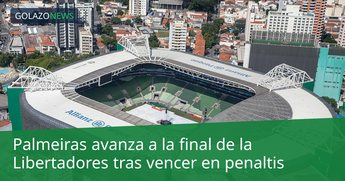 Palmeiras avanza a la final de la Libertadores tras vencer en penaltis