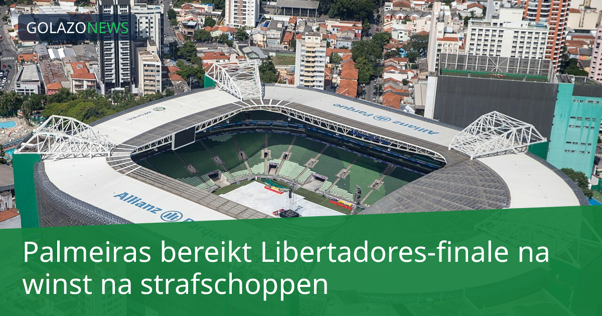 Palmeiras bereikt Libertadores-finale na winst na strafschoppen