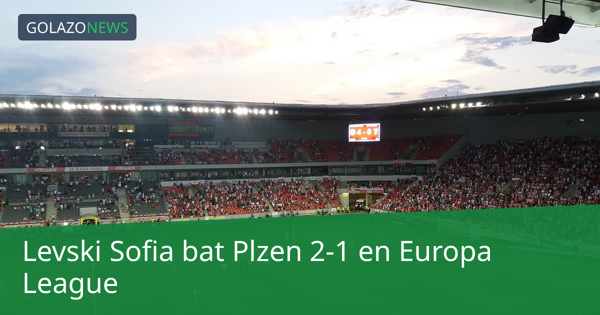 Levski Sofia bat Plzen 2-1 en Europa League