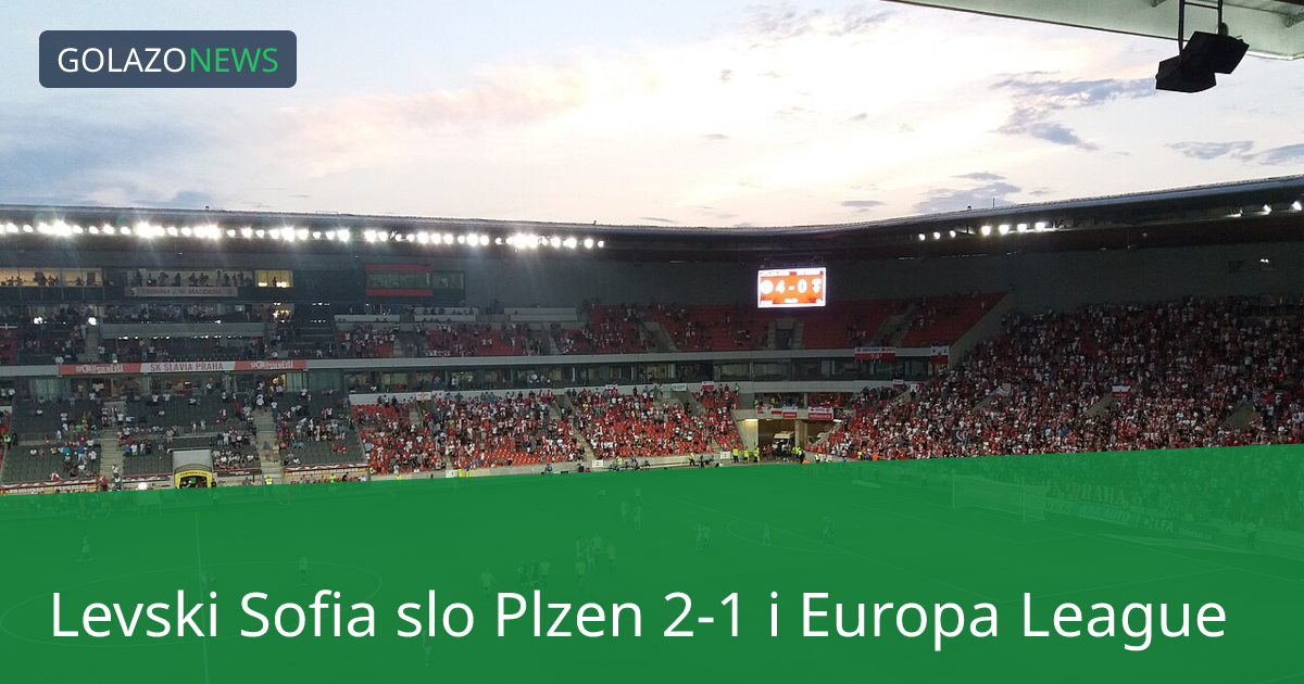 Levski Sofia slo Plzen 2-1 i Europa League