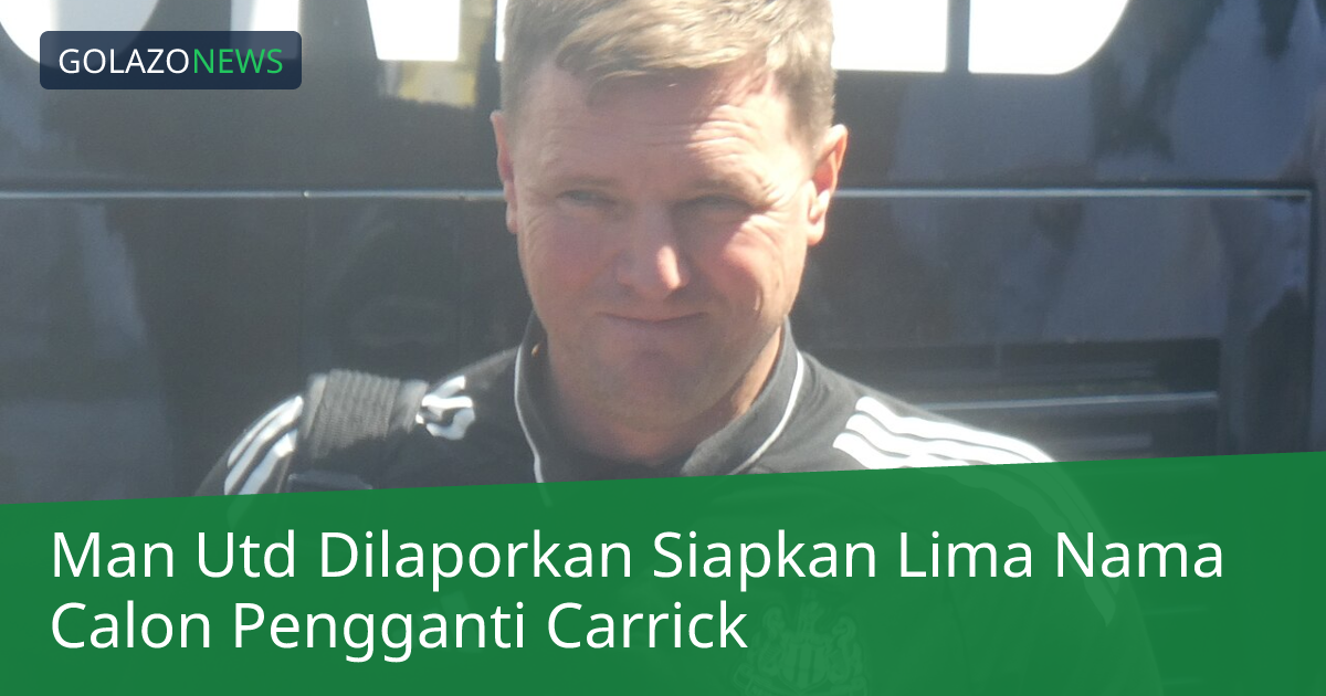 Man Utd Dilaporkan Siapkan Lima Nama Calon Pengganti Carrick
