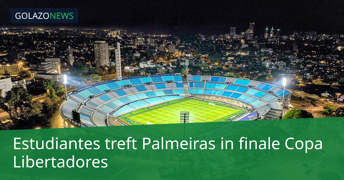 Estudiantes treft Palmeiras in finale Copa Libertadores