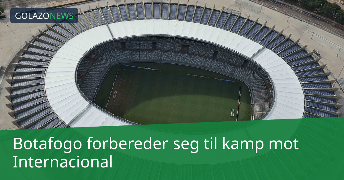 Botafogo forbereder seg til kamp mot Internacional