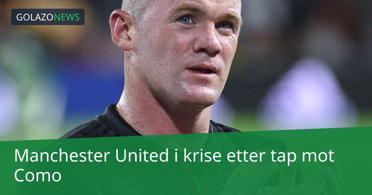 Manchester United i krise etter tap mot Como