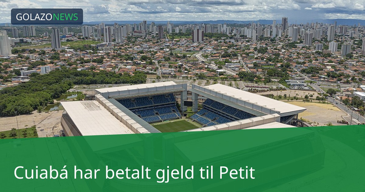 Cuiabá har betalt gjeld til Petit