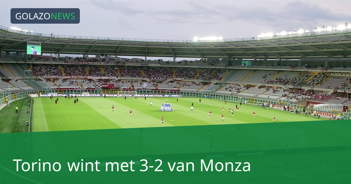 Torino wint met 3-2 van Monza