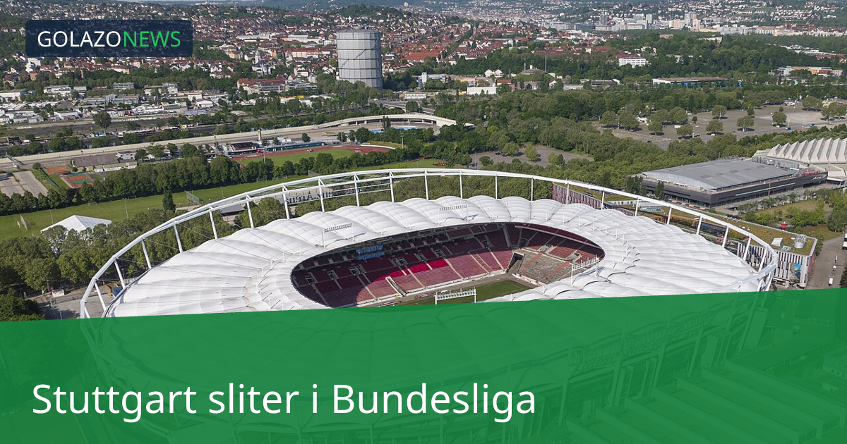 Stuttgart sliter i Bundesliga