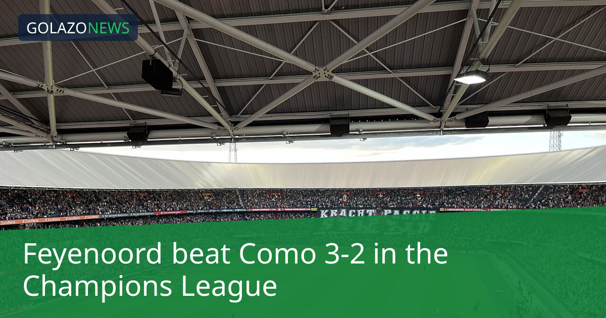 Feyenoord thắng Como 3-2 tại Champions League