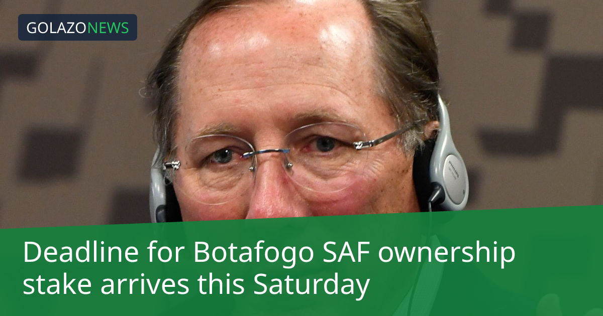 Eagle의 Botafogo SAF 지분 희석 방지 기한 토요일 종료