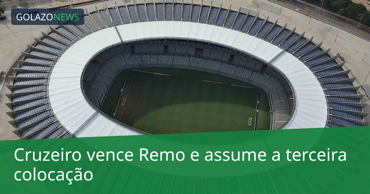 Cruzeiro vence Remo e assume a terceira colocação