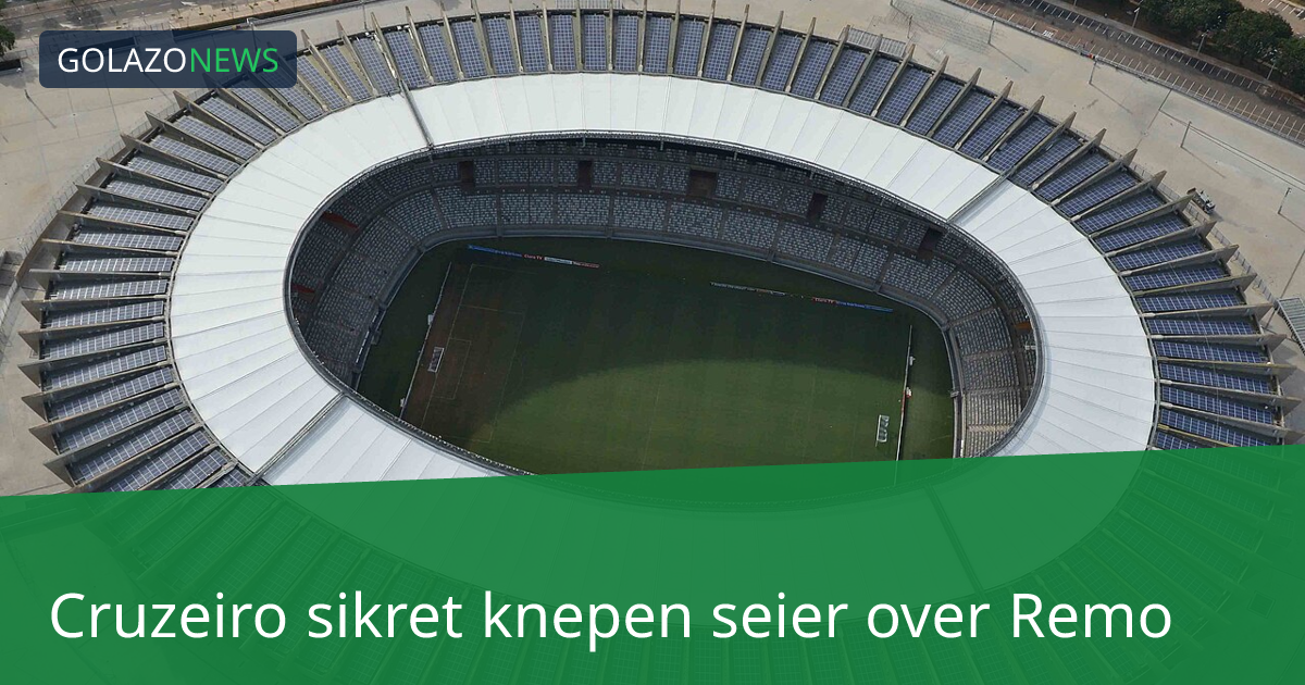 Cruzeiro sikret knepen seier over Remo