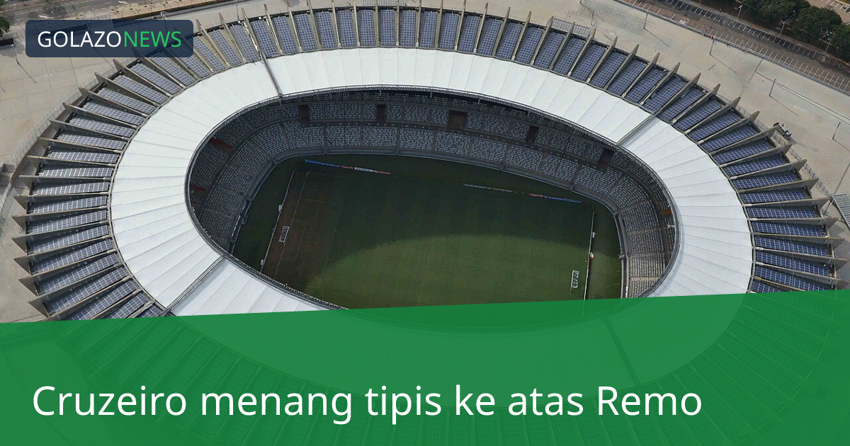 Cruzeiro menang tipis ke atas Remo