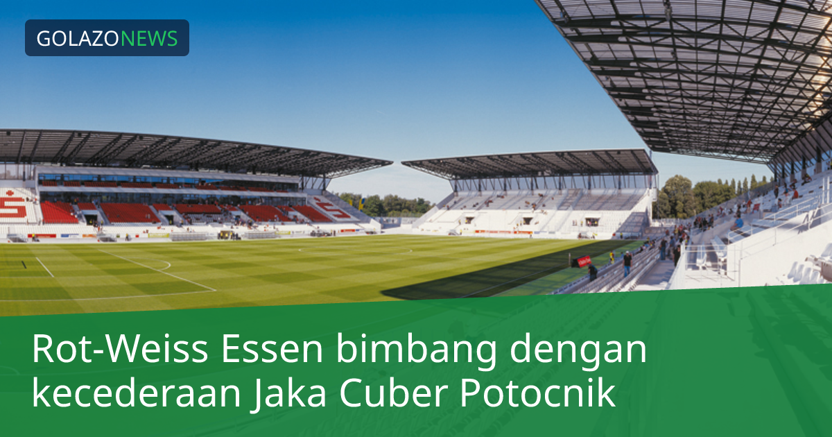 Rot-Weiss Essen bimbang dengan kecederaan Jaka Cuber Potocnik