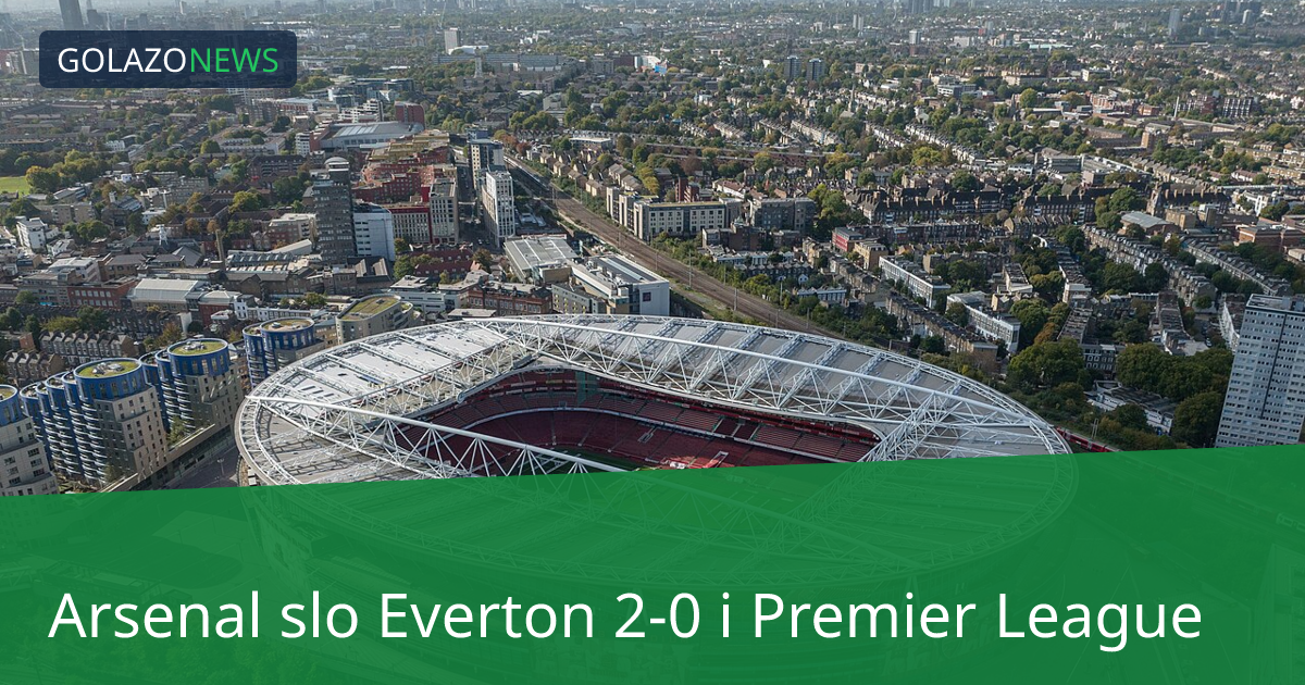 Arsenal slo Everton 2-0 i Premier League