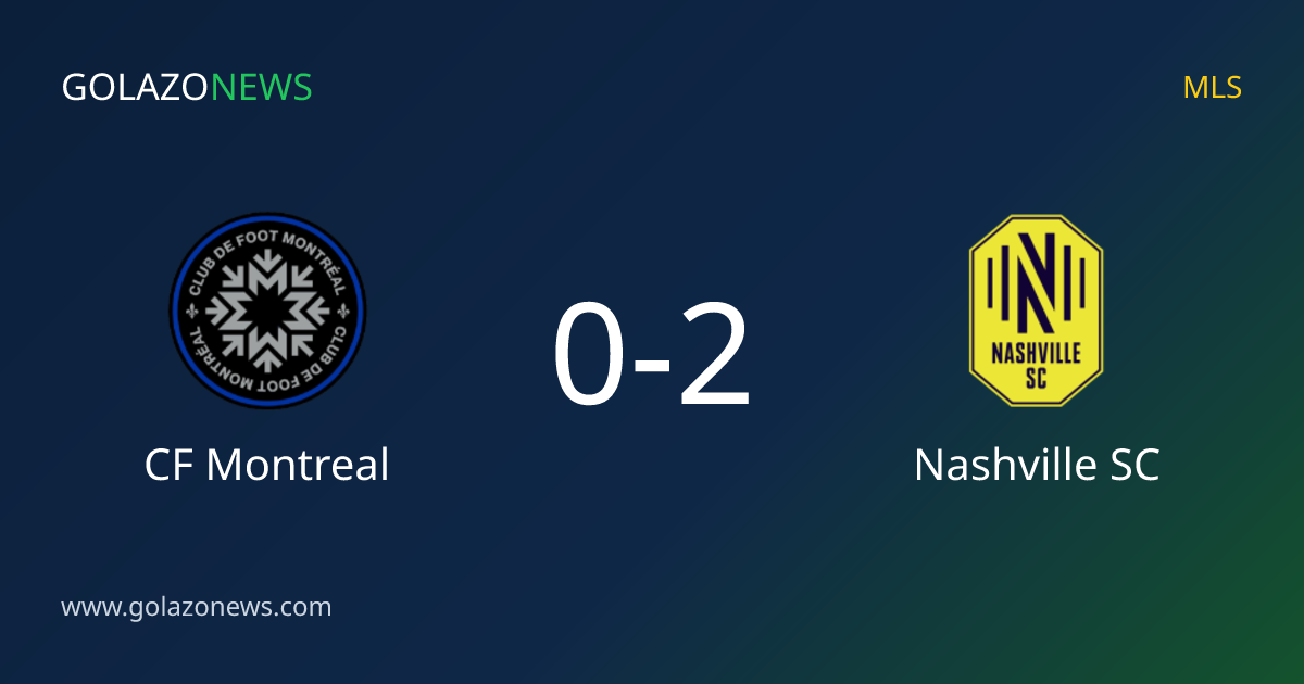 Nashville SC Kalahkan CF Montreal 2-0 di MLS