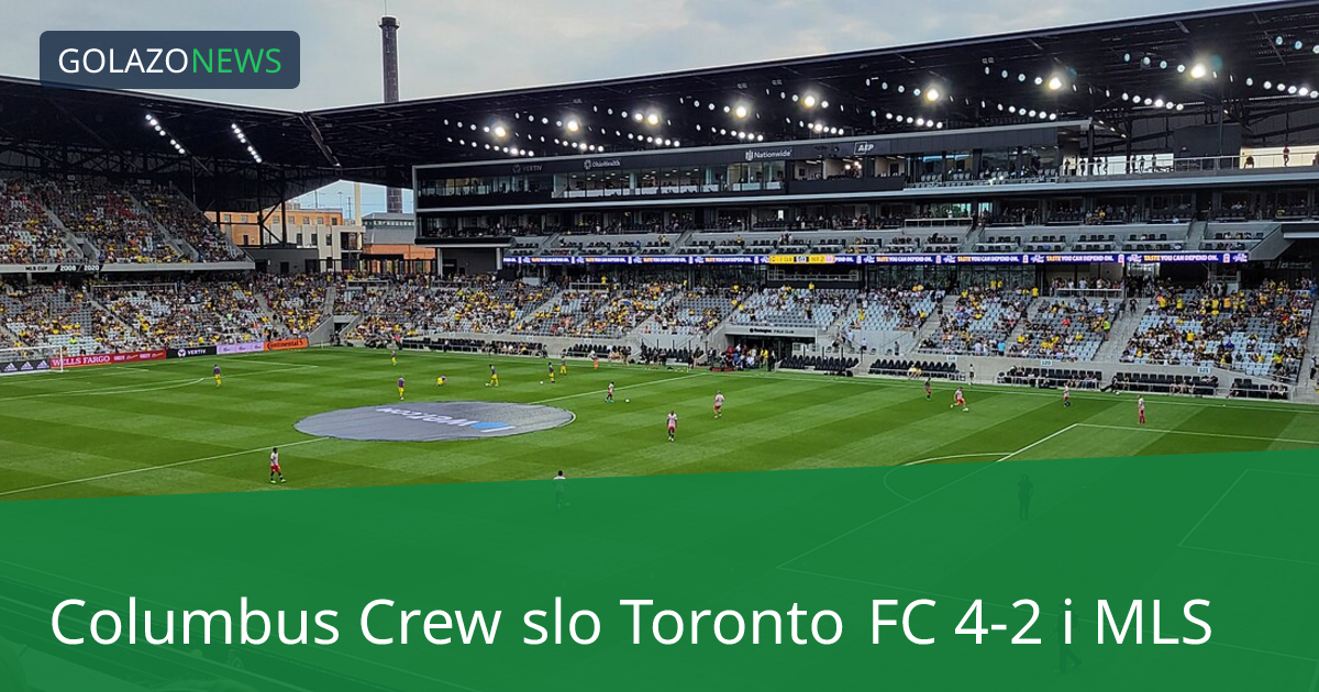 Columbus Crew slo Toronto FC 4-2 i MLS