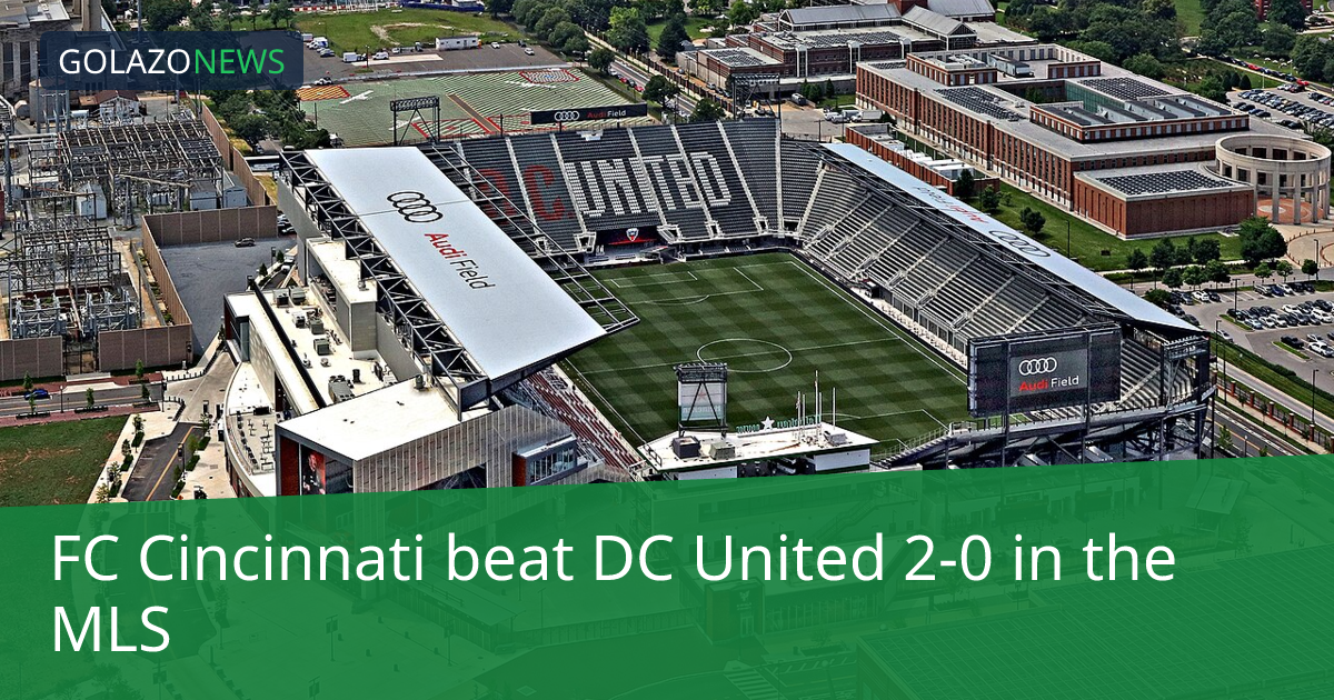 FC Cincinnati thắng DC United 2-0 tại MLS