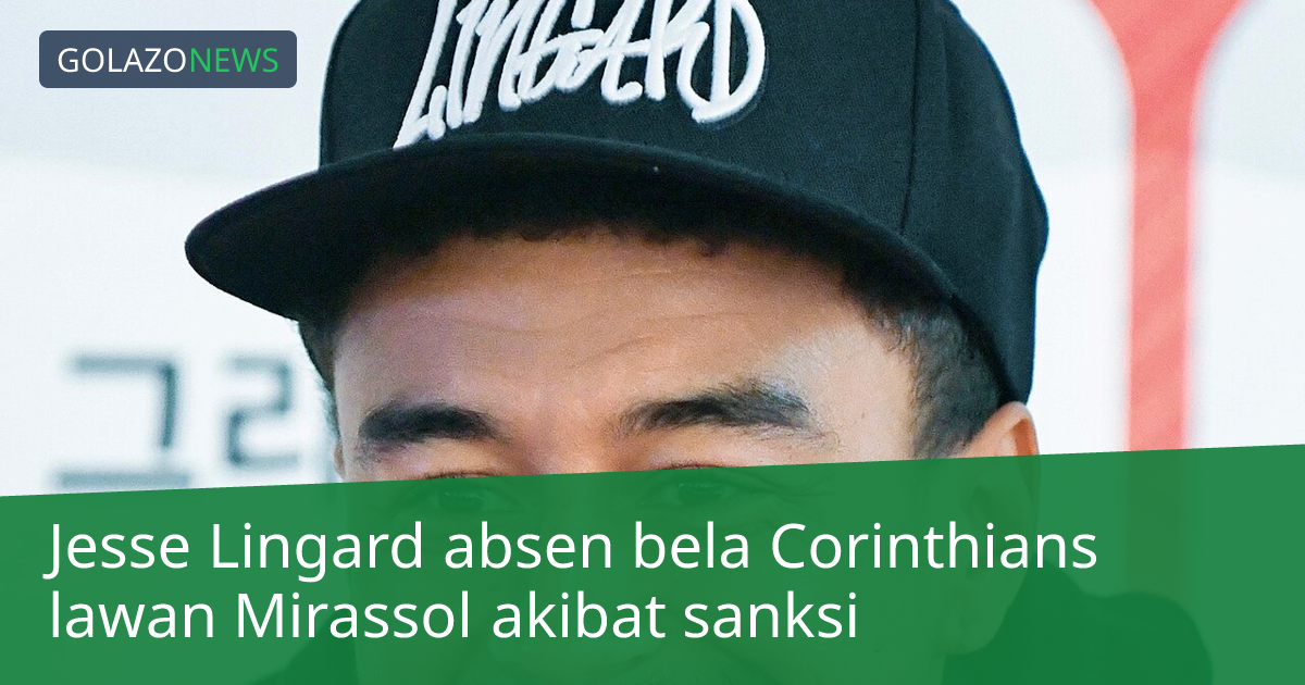 Jesse Lingard absen bela Corinthians lawan Mirassol akibat sanksi