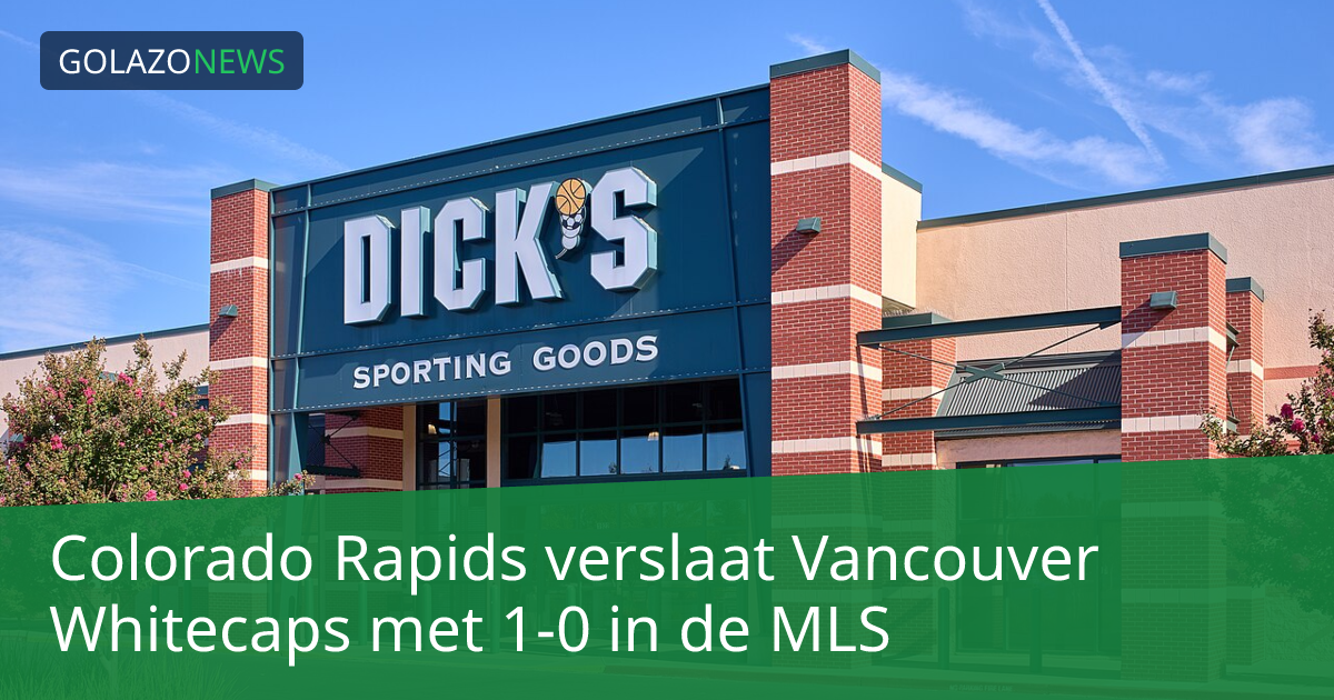 Colorado Rapids verslaat Vancouver Whitecaps met 1-0 in de MLS