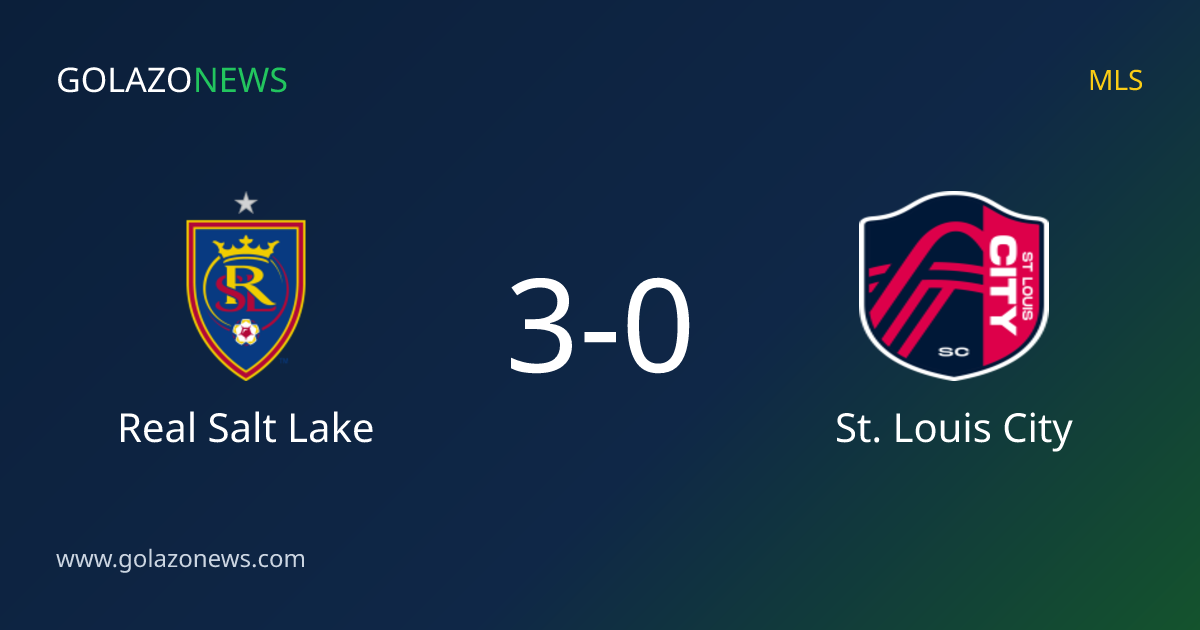 MLS: Real Salt Lake, St. Louis City에 3-0 승리
