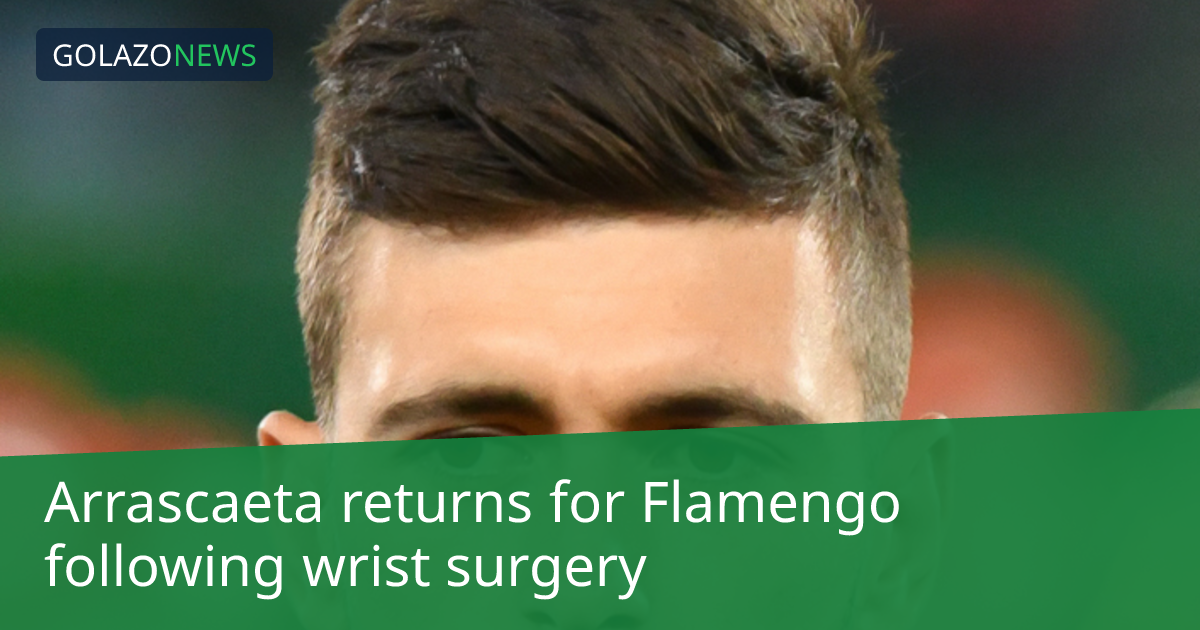 Arrascaeta คืนสนามให้ Flamengo หลังผ่าตัดข้อมือ