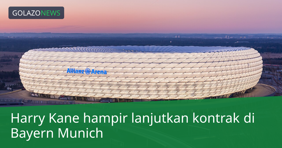 Harry Kane hampir lanjutkan kontrak di Bayern Munich