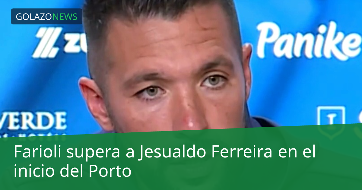 Farioli supera a Jesualdo Ferreira en el inicio del Porto