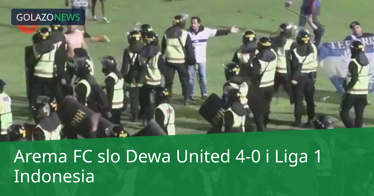 Arema FC slo Dewa United 4-0 i Liga 1 Indonesia
