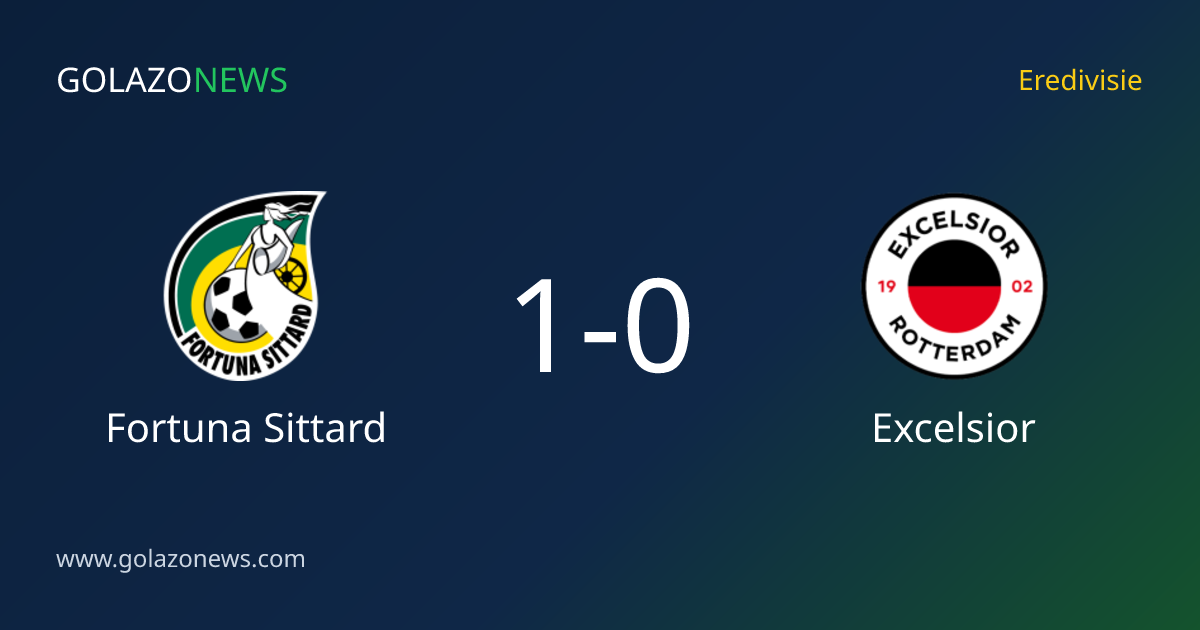 Fortuna Sittard slo Excelsior 1-0 i Eredivisie