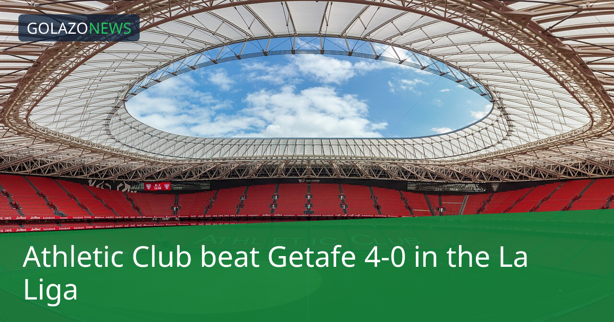 La Liga: Athletic Club, Getafe에 4-0 승리