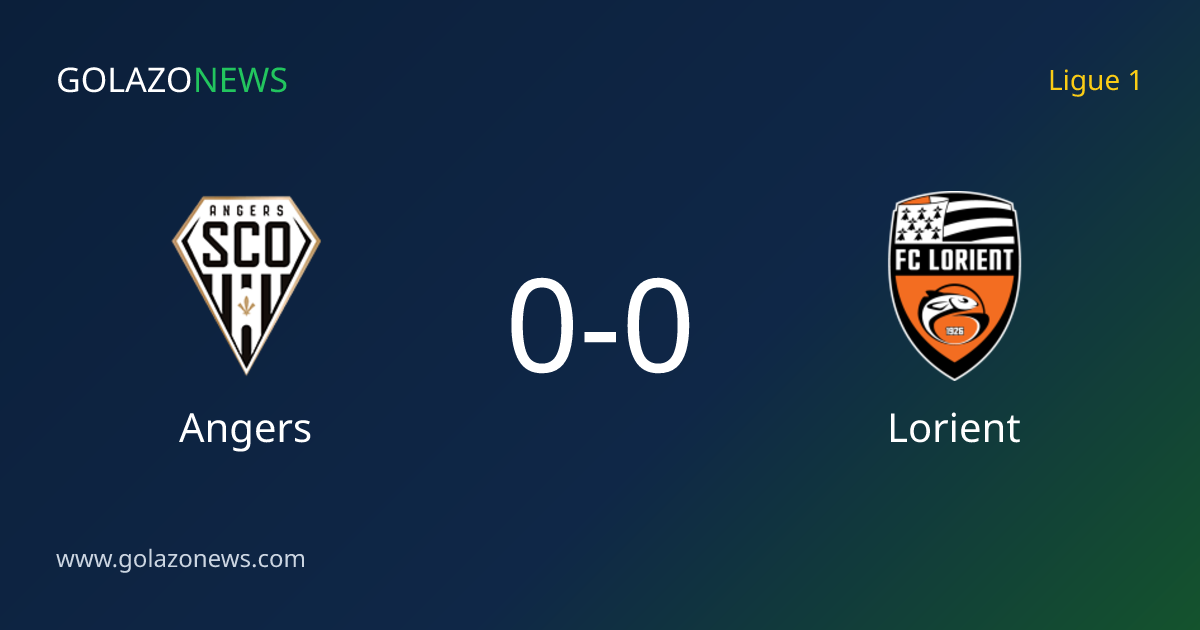 Ligue 1：AngersとLorientが0-0で引き分け