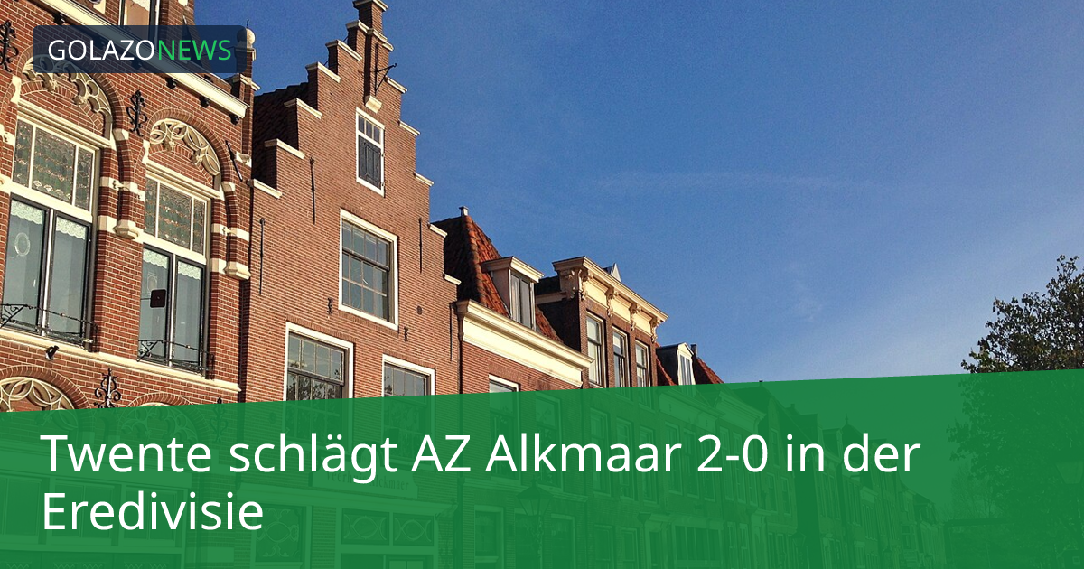Twente schlägt AZ Alkmaar 2-0 in der Eredivisie