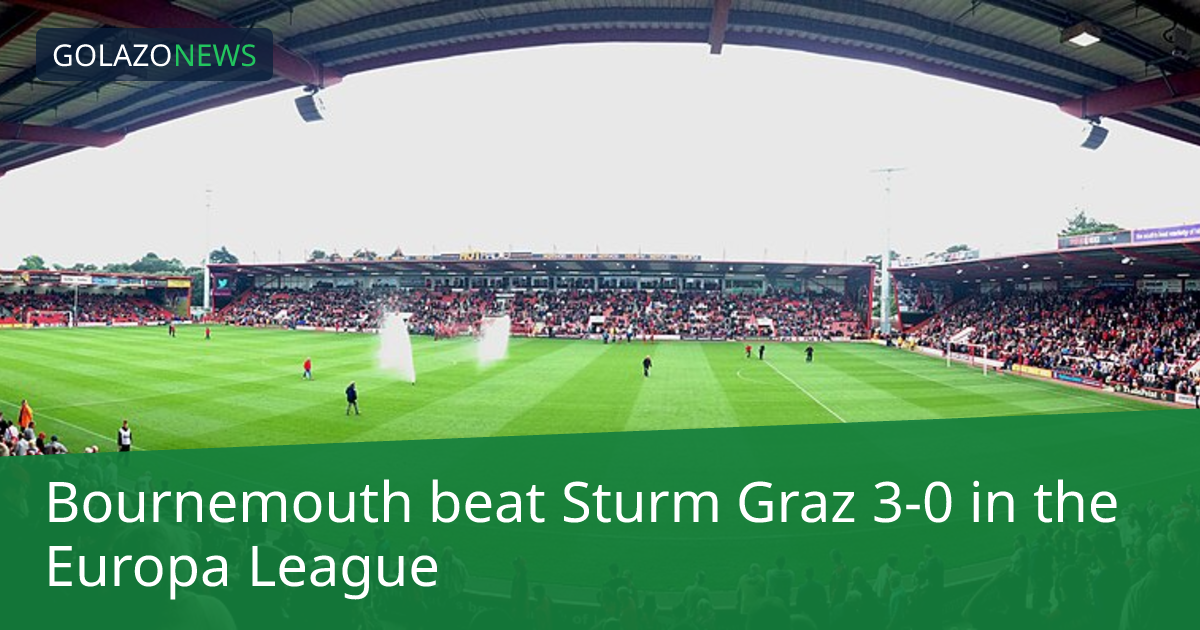 Bournemouth ชนะ Sturm Graz 3-0 ในEuropa League