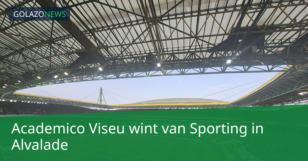 Academico Viseu wint van Sporting in Alvalade