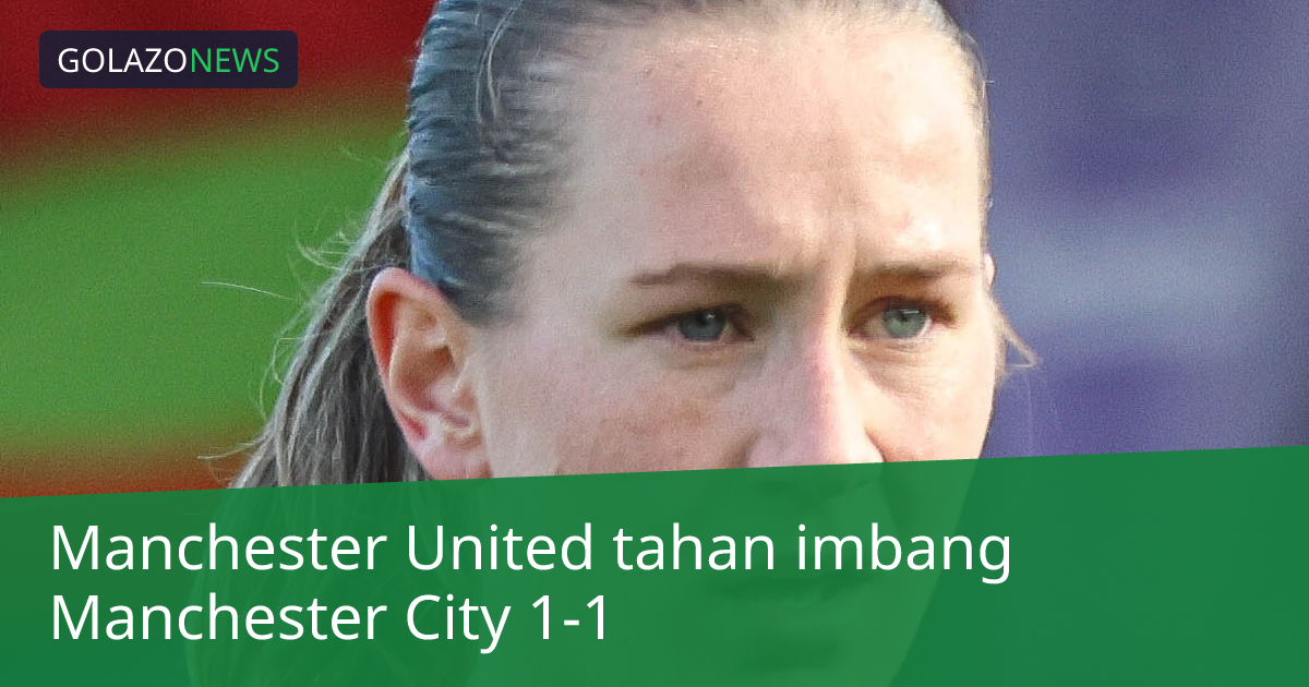 Manchester United tahan imbang Manchester City 1-1