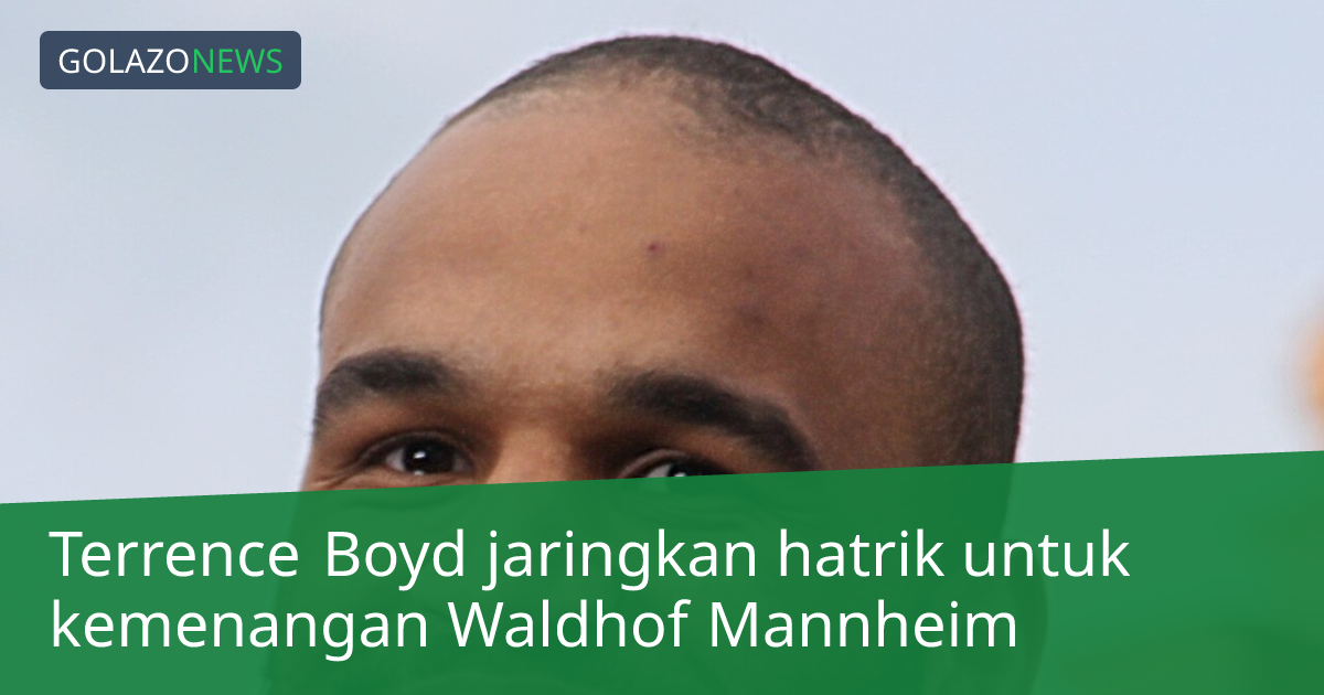 Terrence Boyd jaringkan hatrik untuk kemenangan Waldhof Mannheim