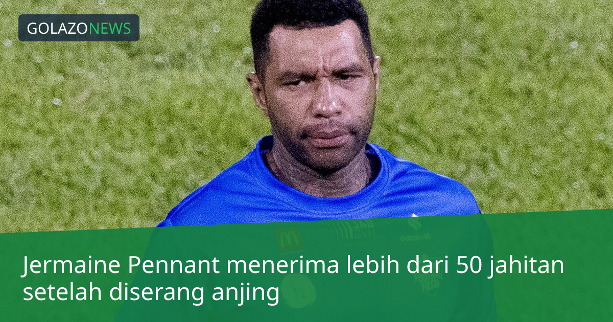 Jermaine Pennant menerima lebih dari 50 jahitan setelah diserang anjing