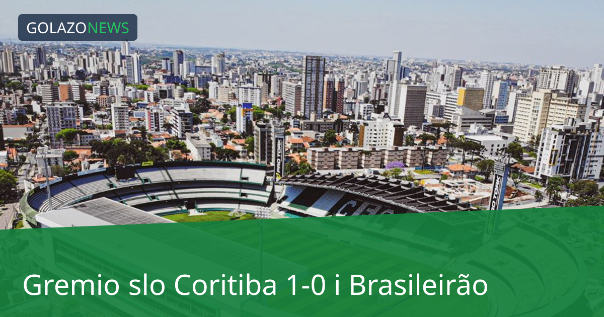 Gremio slo Coritiba 1-0 i Brasileirão
