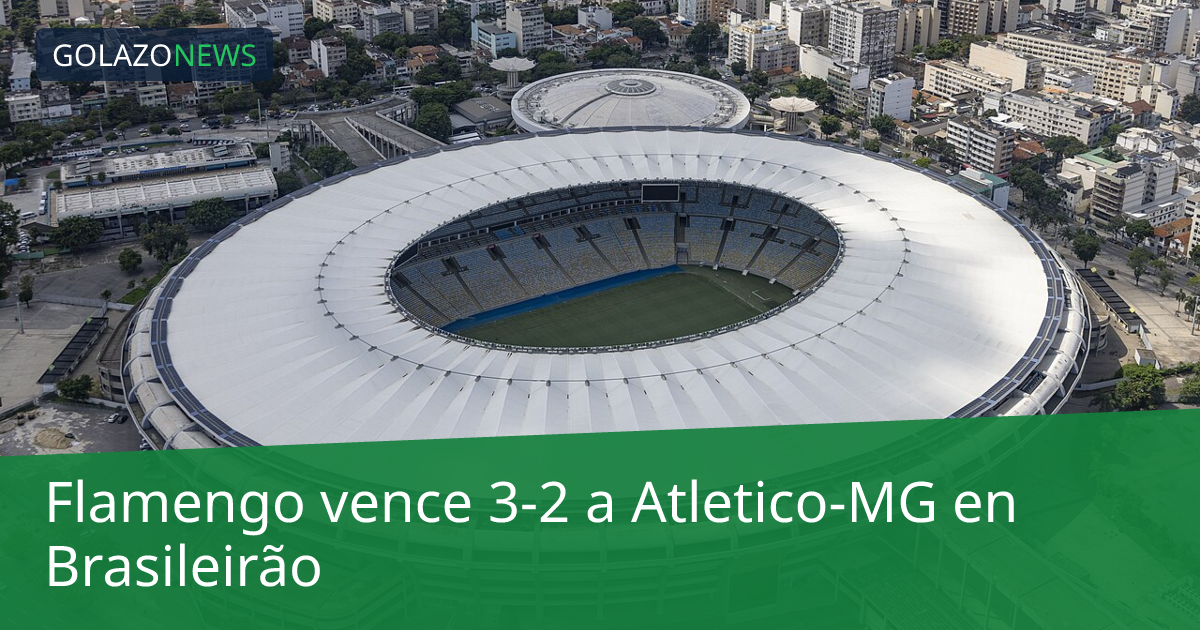 Flamengo vence 3-2 a Atletico-MG en Brasileirão