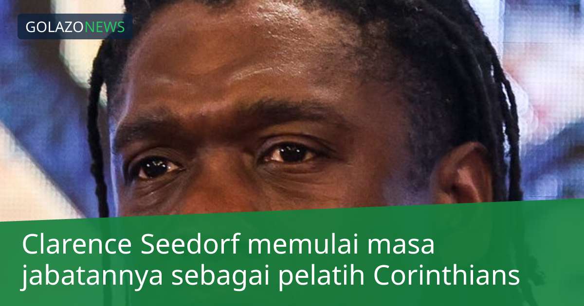 Clarence Seedorf memulai masa jabatannya sebagai pelatih Corinthians