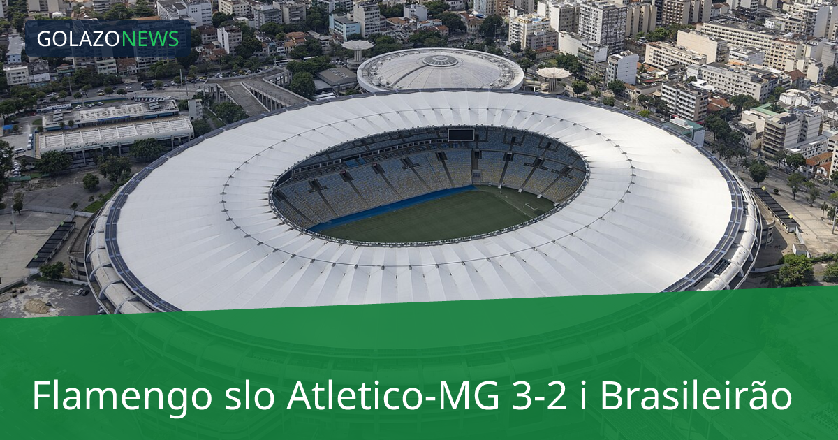 Flamengo slo Atletico-MG 3-2 i Brasileirão