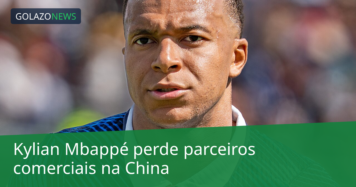 Kylian Mbappé perde parceiros comerciais na China