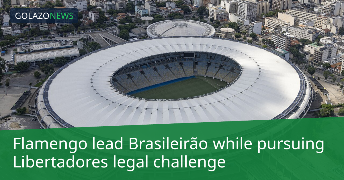 Flamengo lead Brasileirão while pursuing Libertadores legal challenge