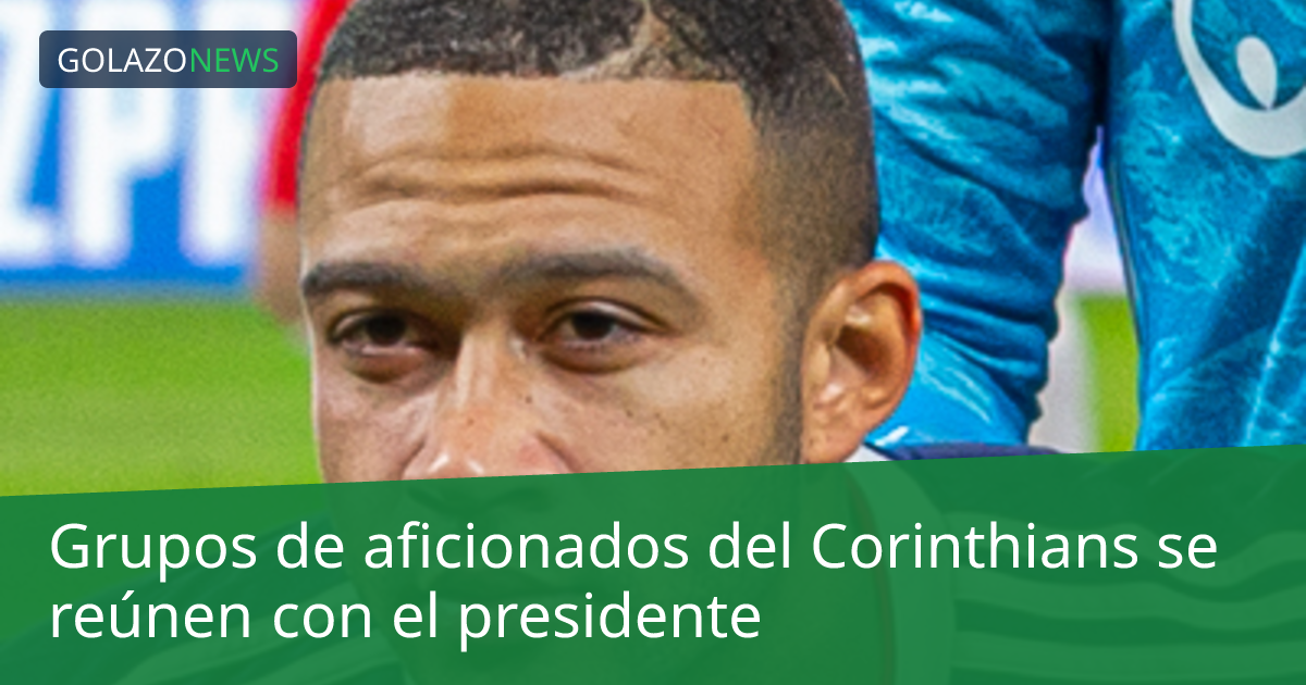 Grupos de aficionados del Corinthians se reúnen con el presidente
